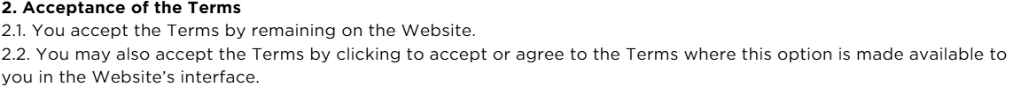 Terms and Conditions P2