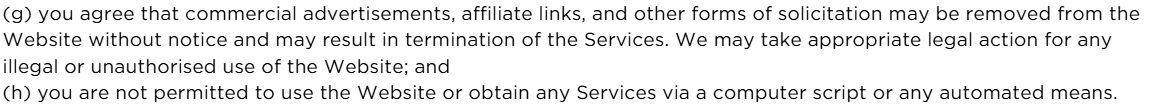 Terms and Conditions P42